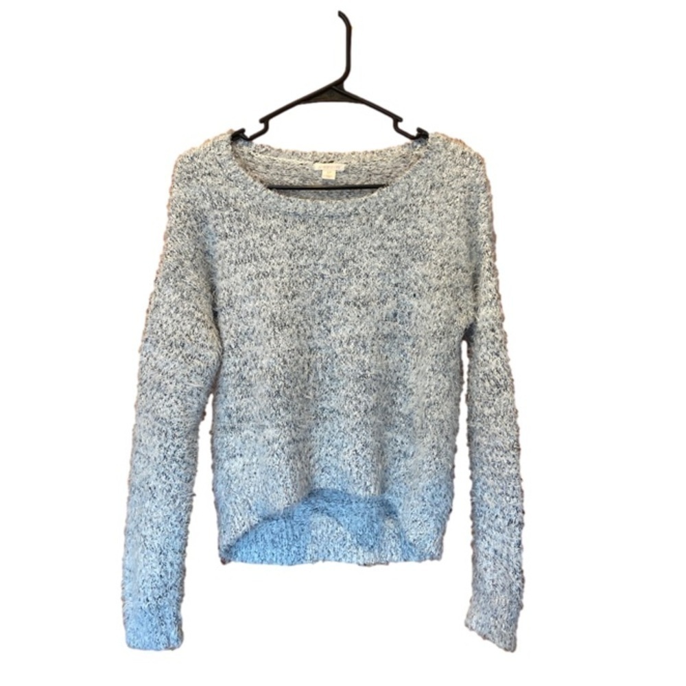 Fuzzy Crewneck Sweater - Picture 1 of 5